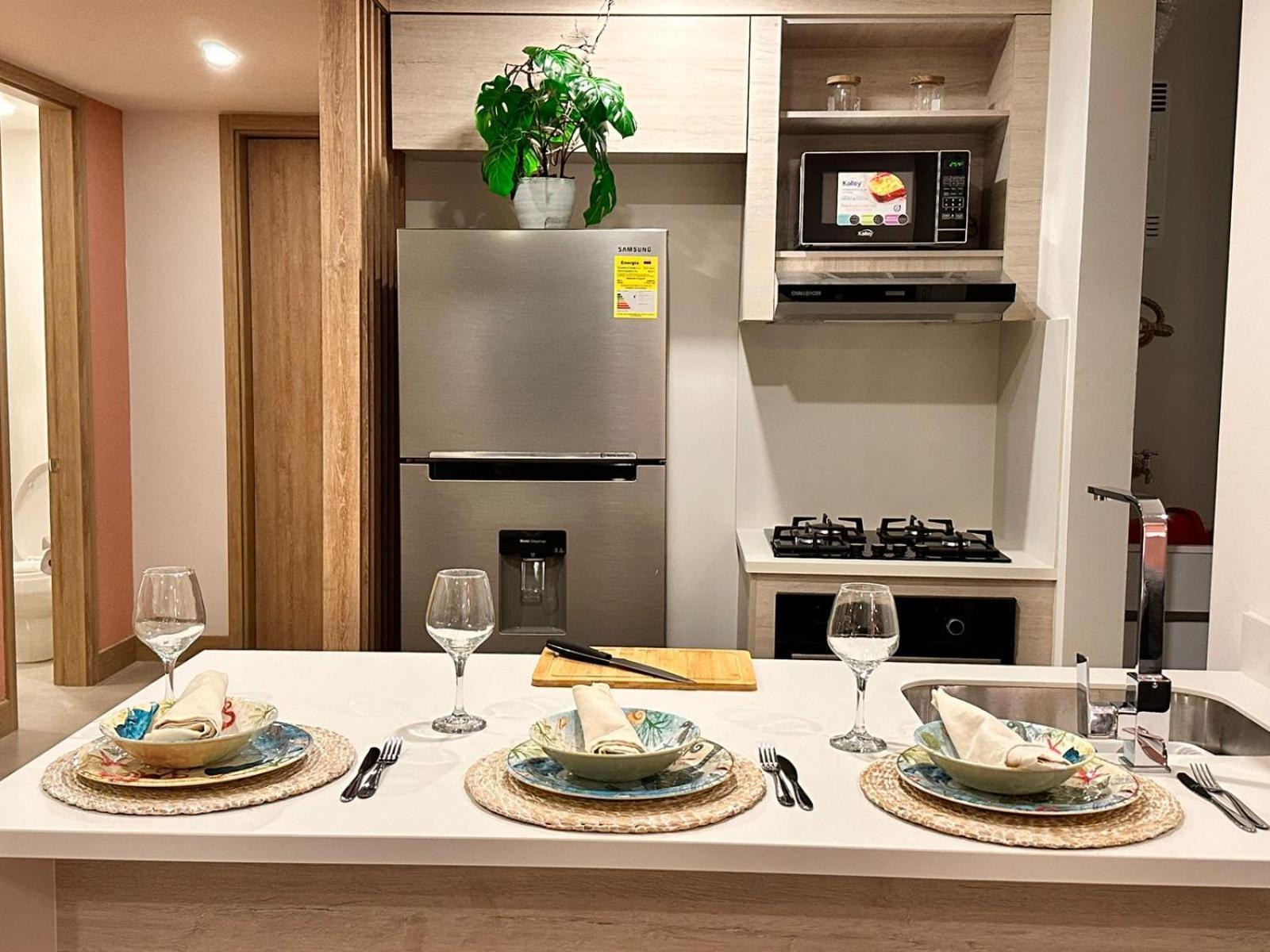 Exclusivo Frente Al Mar, Playa Privada, Piscinas Apartamento Cartagena